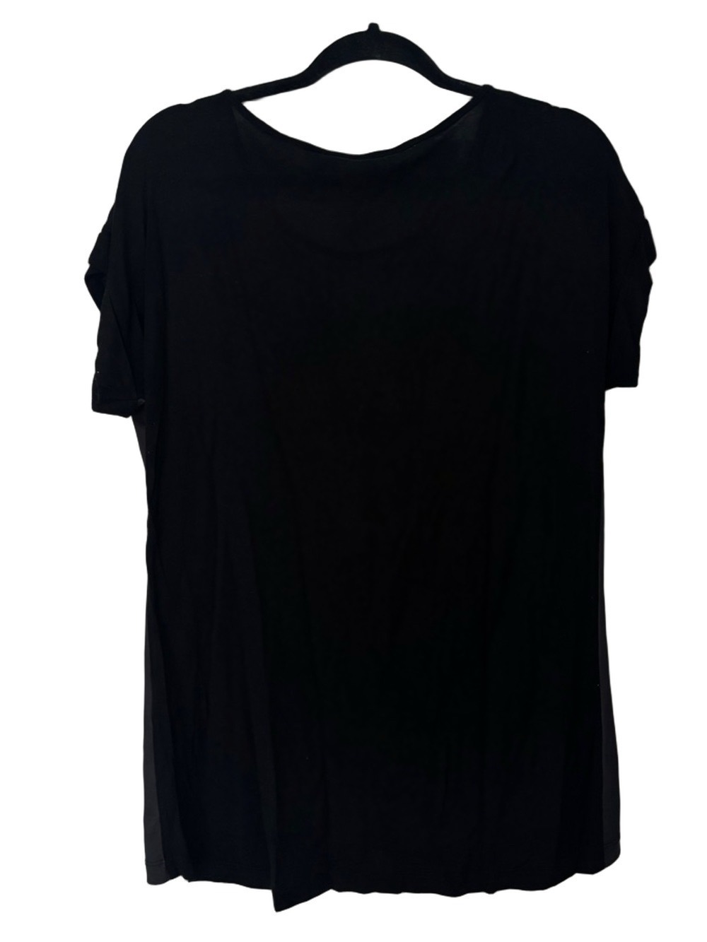 5/$20!! VENUS Black Graphic Face Print Short Sleeve Tee - Picture 4 of 8